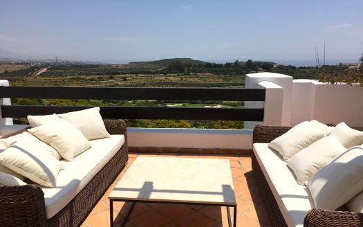 Corner Penthouse with views of the Sea and Golf Course in Finca Cortesin Marbella / Atico Esquina con vistas al Mar y Campo de Golf en Finca Cortesin Marbella