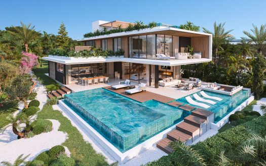 Ultramodern Villa in Cascada de Camojan, Marbella, with wonderful Seaviews – Villa ultramoderna en Cascada de Camojan, Marbella, con vistas al Mediterráneo